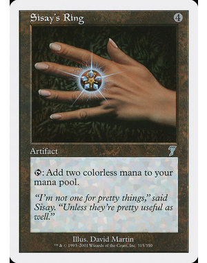 Magic: The Gathering Sisay's Ring (315) Lightly Played