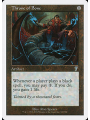Magic: The Gathering Throne of Bone (322) Lightly Played Foil