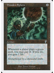 Magic: The Gathering Wooden Sphere (324) Lightly Played