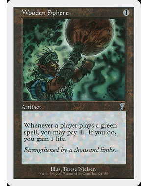 Magic: The Gathering Wooden Sphere (324) Lightly Played