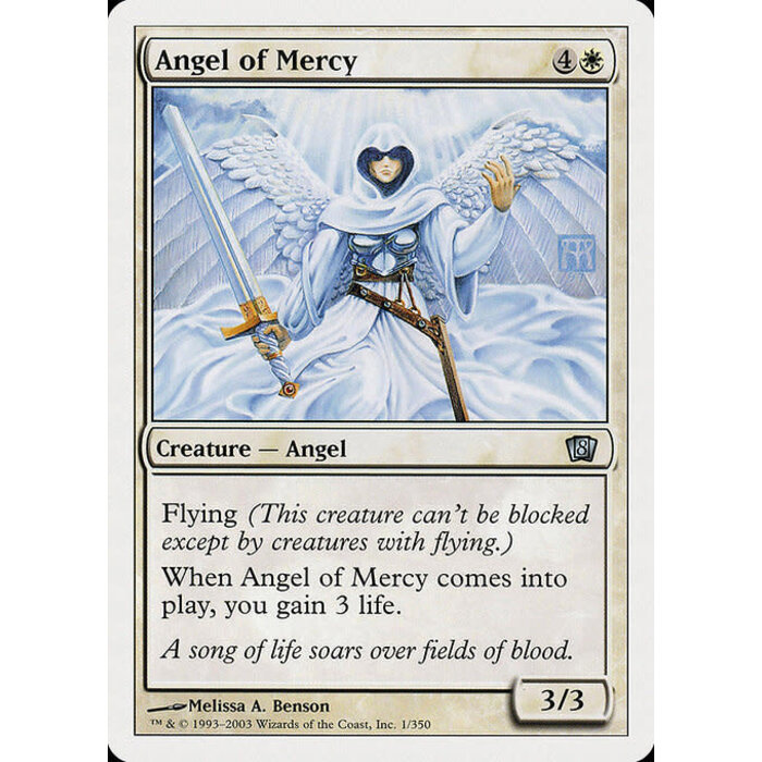 Magic: The Gathering Angel of Mercy (001) Lightly Played