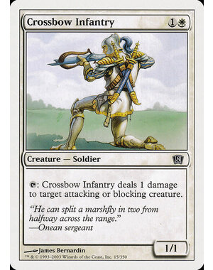 Magic: The Gathering Crossbow Infantry (015) Lightly Played