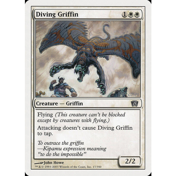 Magic: The Gathering Diving Griffin (017) Lightly Played