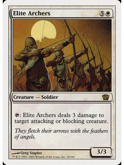 Magic: The Gathering Elite Archers (018) Moderately Played