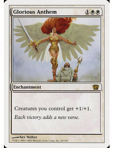 Magic: The Gathering Glorious Anthem (020) Moderately Played