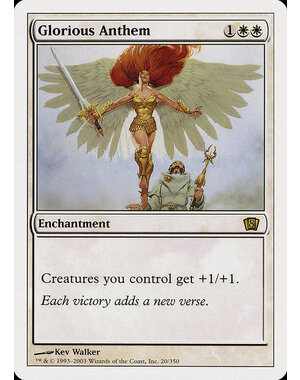 Magic: The Gathering Glorious Anthem (020) Moderately Played