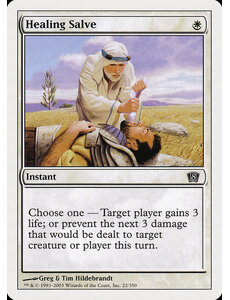 Magic: The Gathering Healing Salve (022) Lightly Played Foil