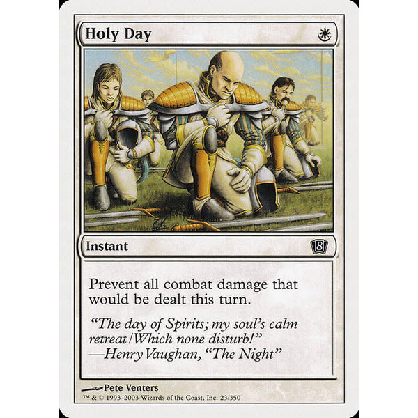 Magic: The Gathering Holy Day (023) Lightly Played