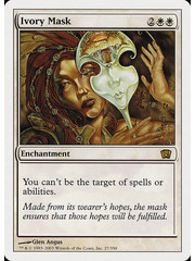 Magic: The Gathering Ivory Mask (027) Heavily Played
