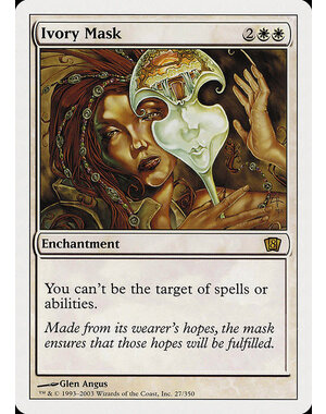 Magic: The Gathering Ivory Mask (027) Heavily Played