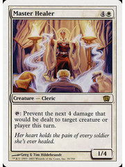 Magic: The Gathering Master Healer (030) Lightly Played