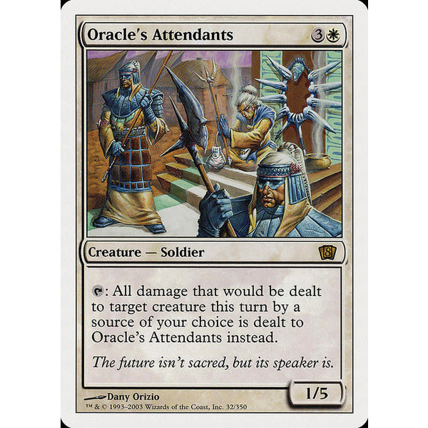 Magic: The Gathering Oracle's Attendants (032) Heavily Played