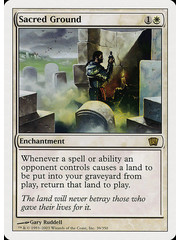 Magic: The Gathering Sacred Ground (039) Lightly Played