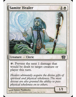 Magic: The Gathering Samite Healer (041) Lightly Played