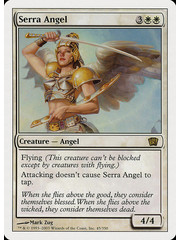 Magic: The Gathering Serra Angel (045) Lightly Played