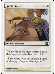 Magic: The Gathering Spirit Link (047) Lightly Played