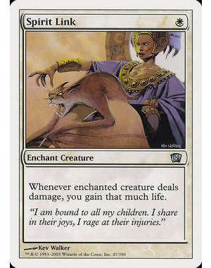 Magic: The Gathering Spirit Link (047) Lightly Played