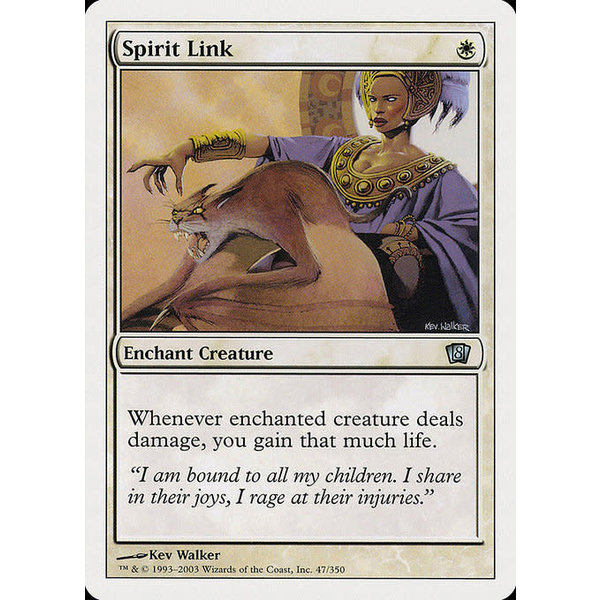 Magic: The Gathering Spirit Link (047) Lightly Played