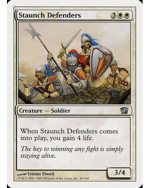 Magic: The Gathering Staunch Defenders (049) Moderately Played