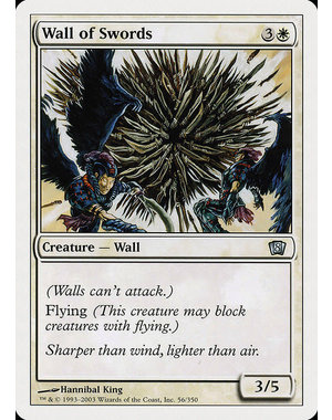 Magic: The Gathering Wall of Swords (056) Lightly Played