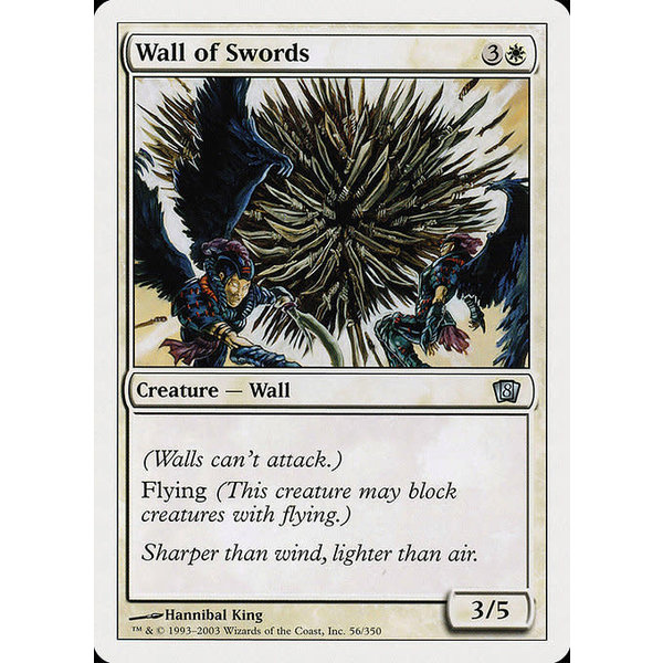 Magic: The Gathering Wall of Swords (056) Lightly Played