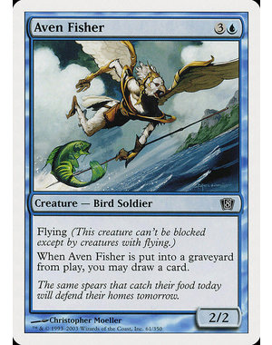 Magic: The Gathering Aven Fisher (061) Lightly Played Foil