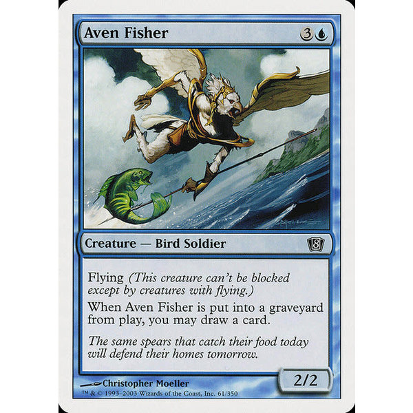 Magic: The Gathering Aven Fisher (061) Lightly Played Foil