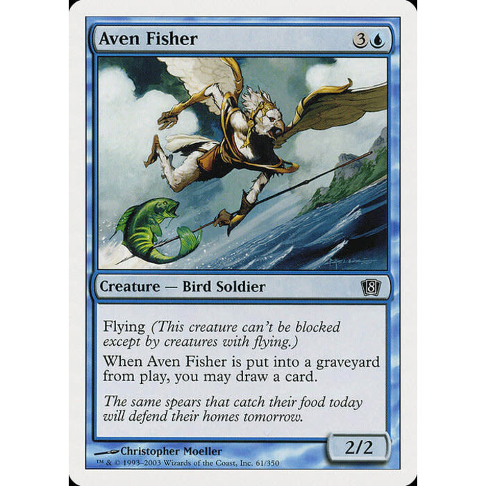 Magic: The Gathering Aven Fisher (061) Lightly Played Foil