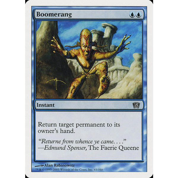 Magic: The Gathering Boomerang (063) Lightly Played