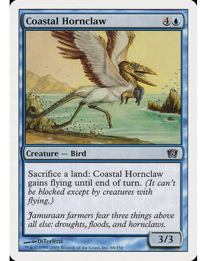 Magic: The Gathering Coastal Hornclaw (066) Lightly Played