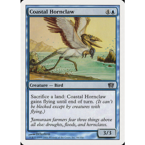 Magic: The Gathering Coastal Hornclaw (066) Lightly Played