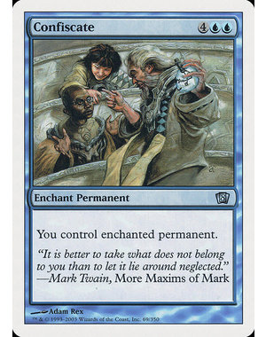 Magic: The Gathering Confiscate (069) Lightly Played