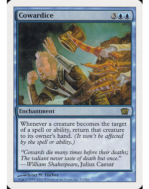 Magic: The Gathering Cowardice (071) Heavily Played