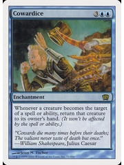 Magic: The Gathering Cowardice (071) Lightly Played