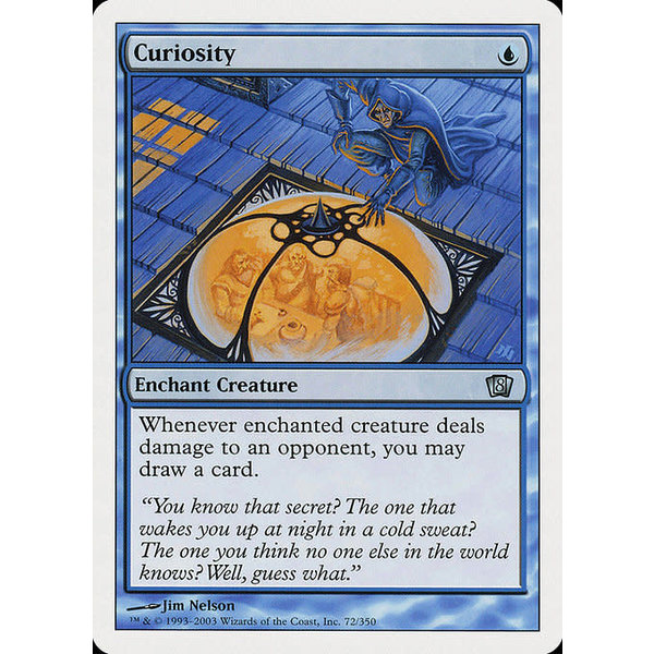 Magic: The Gathering Curiosity (072) Heavily Played