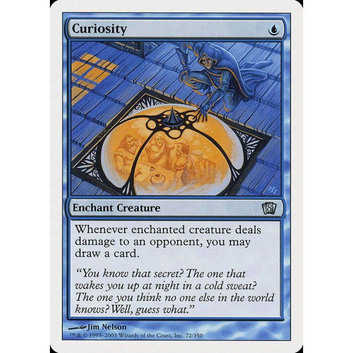 Magic: The Gathering Curiosity (072) Heavily Played