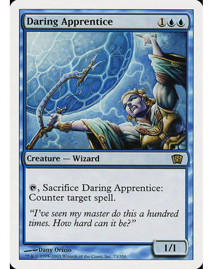 Magic: The Gathering Daring Apprentice (073) Heavily Played