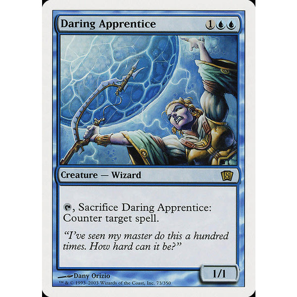 Magic: The Gathering Daring Apprentice (073) Heavily Played