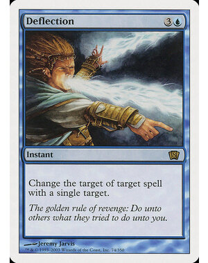 Magic: The Gathering Deflection (074) Heavily Played