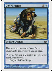Magic: The Gathering Dehydration (075) Lightly Played