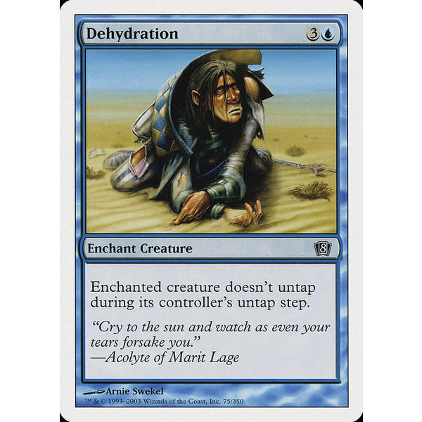 Magic: The Gathering Dehydration (075) Lightly Played