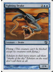 Magic: The Gathering Fighting Drake (077) Moderately Played