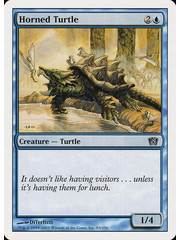 Magic: The Gathering Horned Turtle (083) Lightly Played