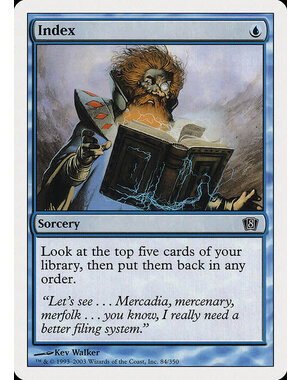 Magic: The Gathering Index (084) Lightly Played