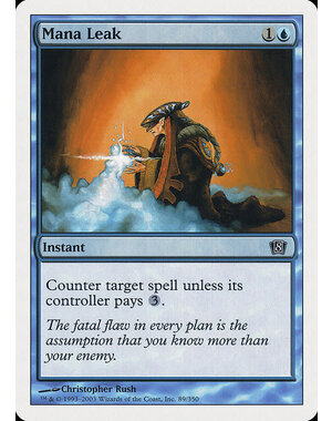 Magic: The Gathering Mana Leak (089) Lightly Played