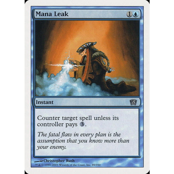 Magic: The Gathering Mana Leak (089) Lightly Played