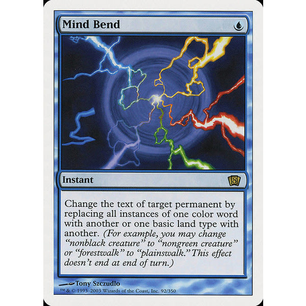 Magic: The Gathering Mind Bend (092) Heavily Played