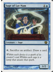 Magic: The Gathering Sage of Lat-Nam (097) Lightly Played