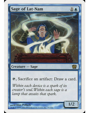 Magic: The Gathering Sage of Lat-Nam (097) Lightly Played