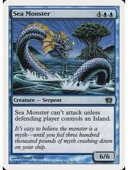 Magic: The Gathering Sea Monster (099) Lightly Played